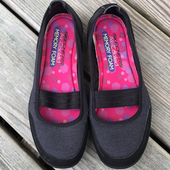 skechers heathered jersey mary janes